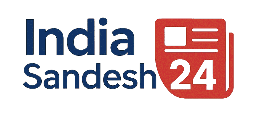 India Sandesh24 News Logo – Trusted Hindi News Source | हिंदी में भरोसेमंद खबरों का लोगो
