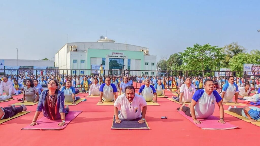International Yoga Day 2025: A New Chapter of Wellness in India and Haryana 2 yoga day 2025 India sandesh 24