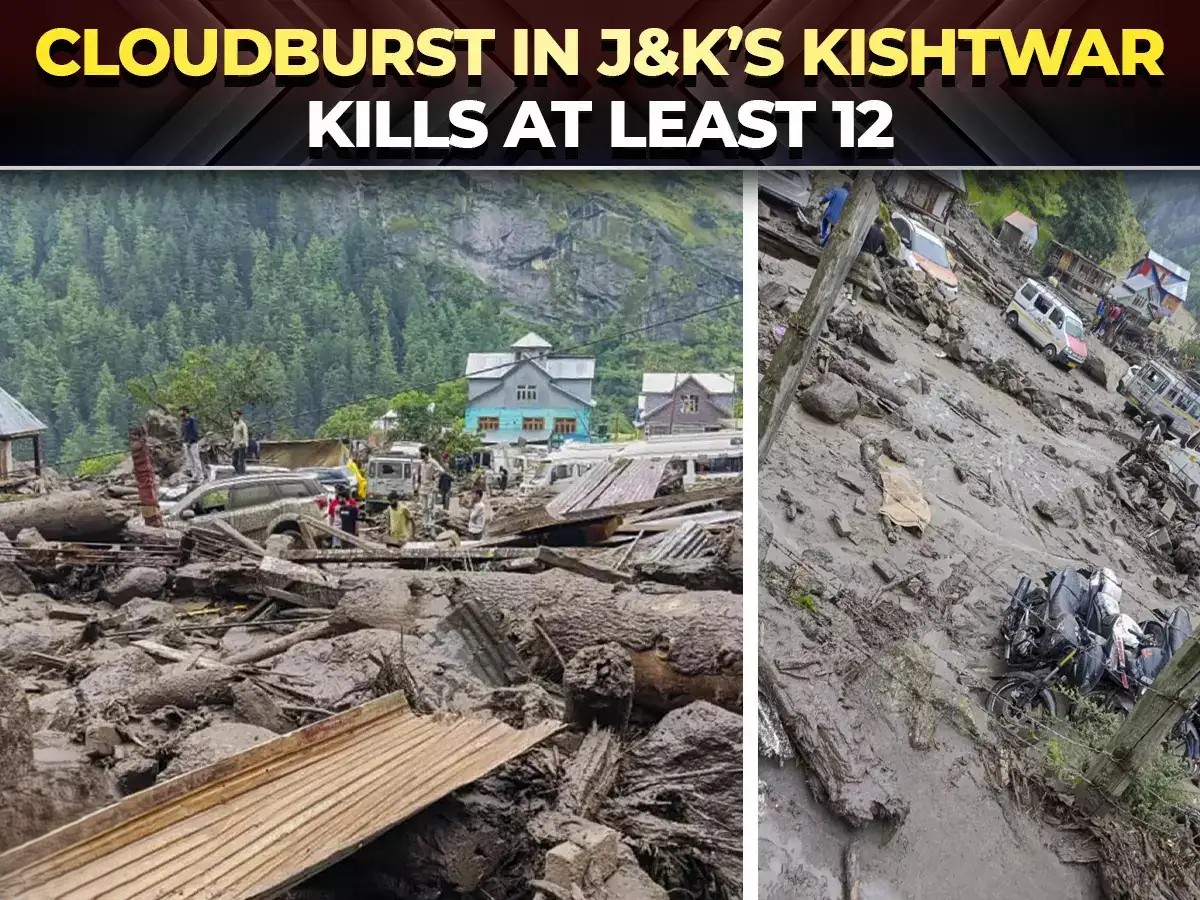 दुखद परंतु दृढ़: किश्तवाड़ बादल फटने से 40 की मौत, मजबूत बचाव प्रयास शुरू